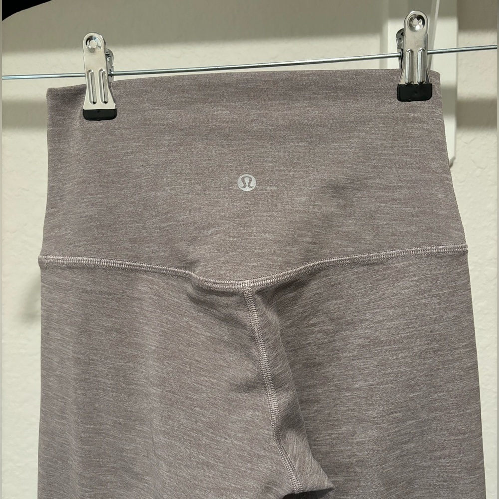 Lululemon Align Leggings - Heathered Lunar Rock / Size 4